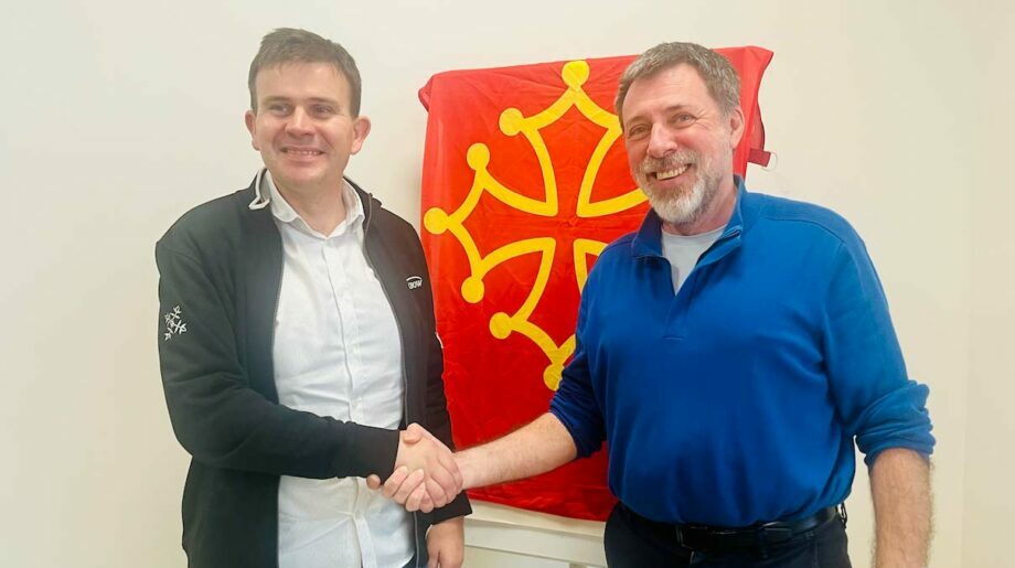 Élu nouveau président d’Eskolim, Ghjiseppu Turchini prend la suite de  Yann Uguen